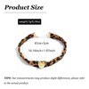 Scarf Necklace Gold Heart Pendant Bandana Charm Necklace Leopard Choker