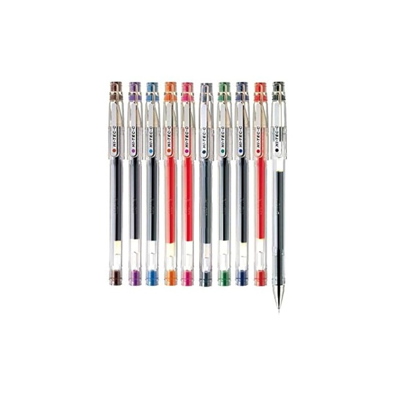 Pilot Hi-Tec-C 04 Gel Ink Pen, Ultra Fine Point 0.4mm,