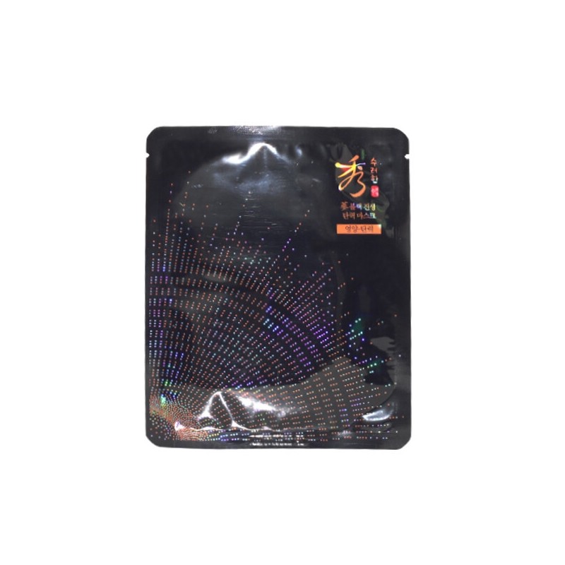 Sooryehan Black Ginseng Elasticity Mask / 수려한 블랙 진생 탄력