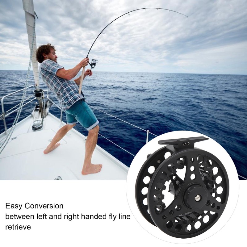 9/10 Fly Fishing Reel Large Arbor Fly Reel Smooth Casting