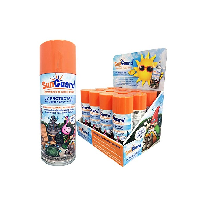 SUNGUARD UV Protectant Spray for Outdoor Decor, Furniture & More