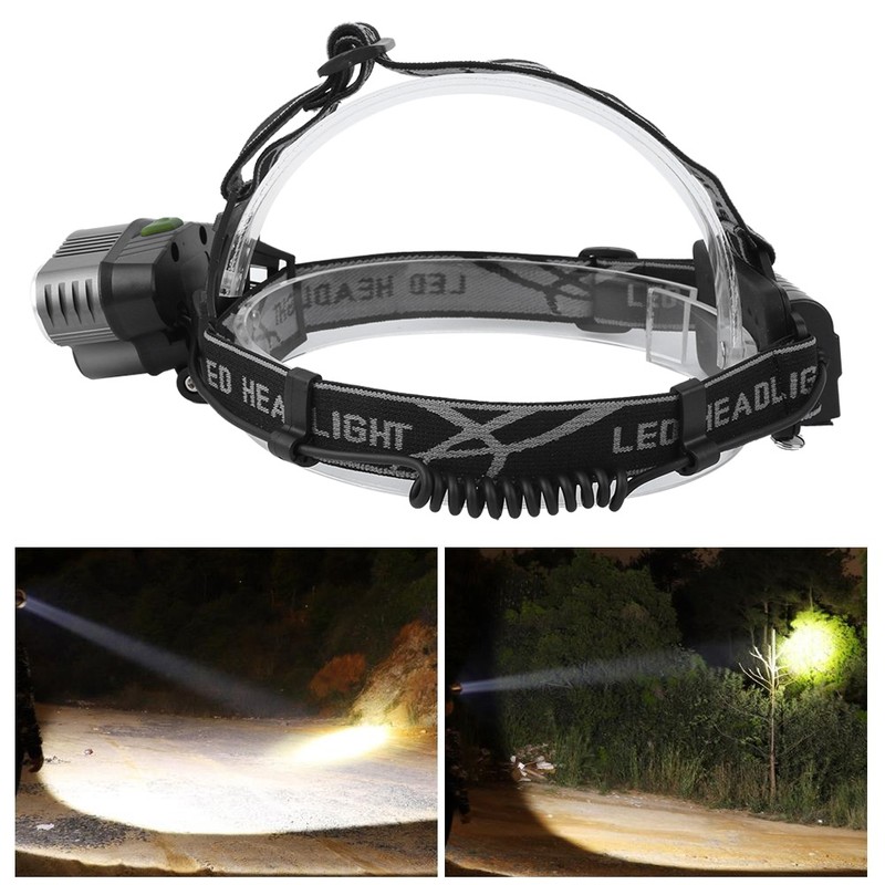 USB Charging T6 Headlamp Waterproof Head Light Lamp Torches Flashlight