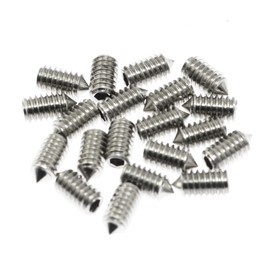 Set Screws Maxmoral 20pcs #8-32 x 5/16" Stainless Steel Cone Point Grub Screw/Set Screws for Door Handle, Bathroom