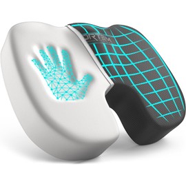 FORTEM Office Chair Cushion, Memory Foam Seat Cushion, Non Slip Sitting Pillow for Gaming, Car Seat, Computer Chair Pad, Sciatica and Tailbone Support, Washable Cover, XL