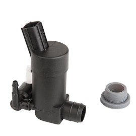 HAPPOW Windscreen Washer Pump 1355124,Front and Rear Twin Outlet, Compatible for Ford Focus, for C-Max, Mondeo, and for Mazda. Replaces 1S7117K624FE, 1S7117K624FD for Reliable Washing Syste