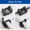 Cable Zip Tie Mounts Kit - 120 Set Wire Cable