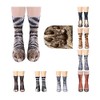 FreeNFond Funny Animal Paw Socks Gag Gifts for White Elephant