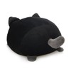 balvi Kissen Kitty Schwarz In Katzenform Flauschig und weich Polyester