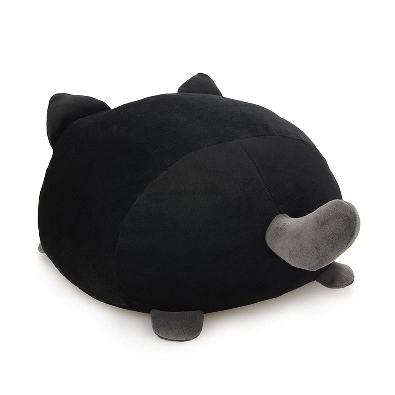 balvi Kissen Kitty Schwarz In Katzenform Flauschig und weich Polyester