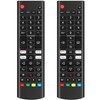 Pack of 2 Universal Remote Control Replacement with Channel Shortcut