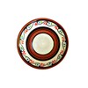 Cactus Canyon Ceramics Spanish Terracotta 5-Piece Salad Plate Set, White