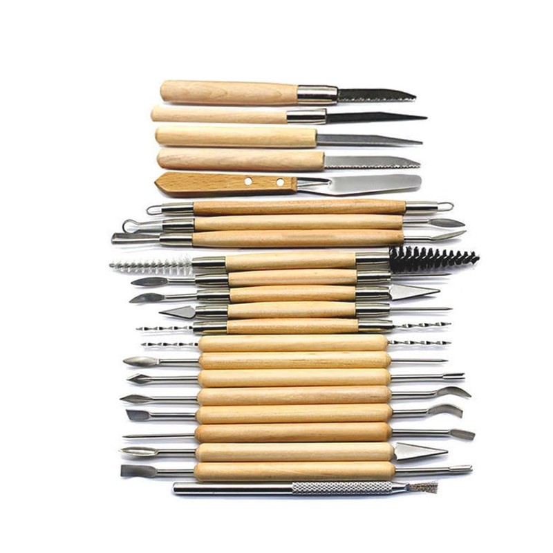 42-Piece Polymer Clay Tool Set, Clay Modelling Tools, Tools for