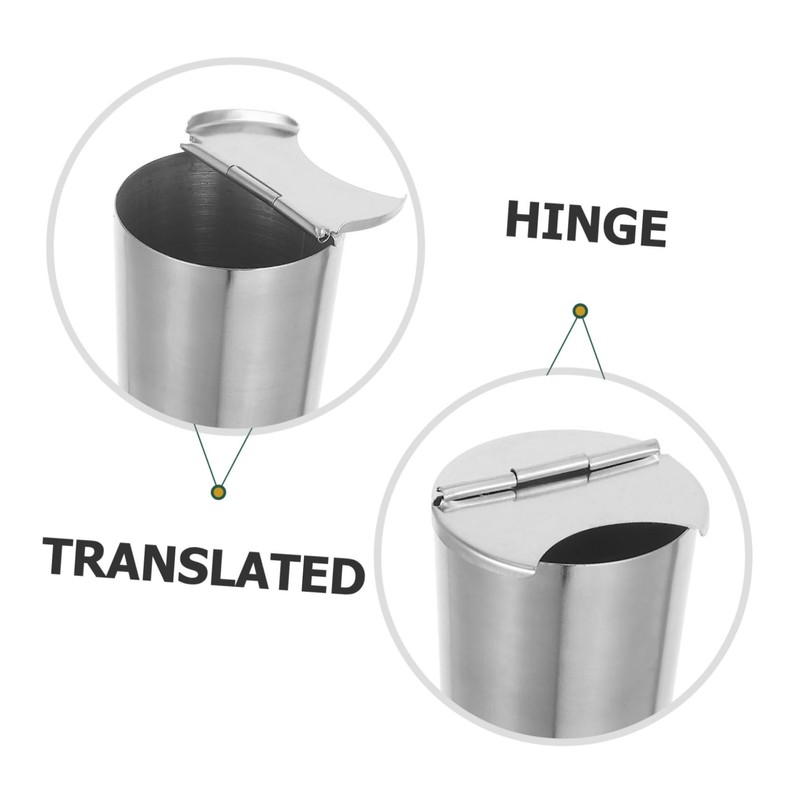 CHILDWEET Stainless Steel Tweezer Holder Shaped Storage Box for Lab