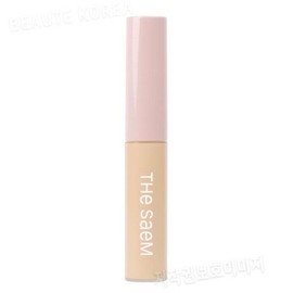 The Saem Cover Perfection Fix Sealer 01 Clear Beige (42523777) Basic / 더샘 커버 퍼펙션 픽실러 01 클리어 베이지 (42523777) 기본