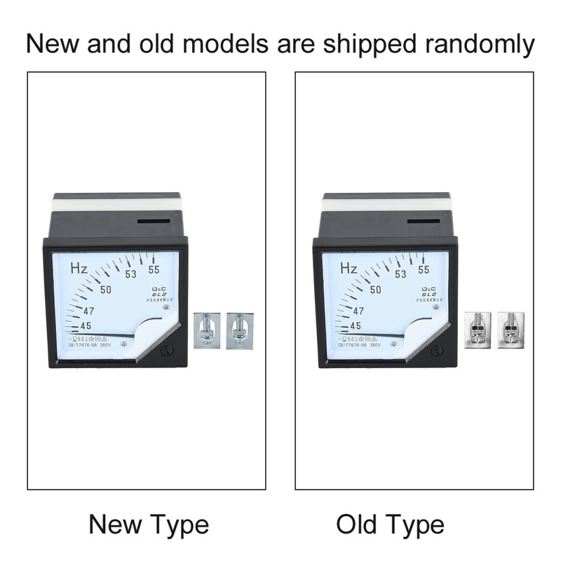 Kadimendium Pointer Type Analogue Panel Hertz Meter 45-55Hz AC 380V