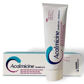 Acalmicine Emulsion 0.67% Trolamine – Skin Healing for Wound Care & Sunburn Relief, Fragrance-Free, Soothing, Lightweight, Comfortable Application