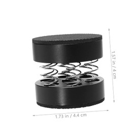 OSALADI Base Spring Pad Aluminum Alloy Anti-Vibration Feet Easy Install for Amplifiers