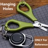 SagaSave Multifunctional Fishing Thread Scissor with Comfortable Handle Portable Saltwater
