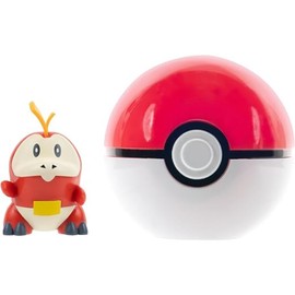 Pokémon Clip ‘N’ Go Fuecoco and Poké Ball - Includes 2-Inch Battle Figure and Poké Ball Accessory