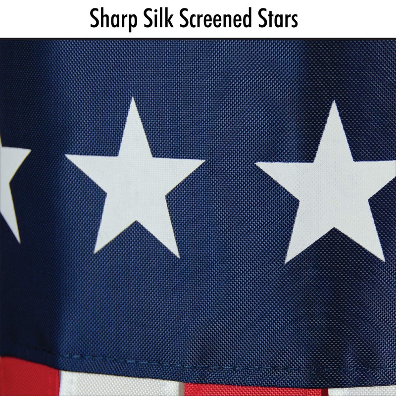 In the Breeze Stars and Stripes Printd Star Windsock, 6"