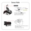 Claymore Capon 120H (Tan) - LED Rechargeable Clip-On Cap Headlamp,