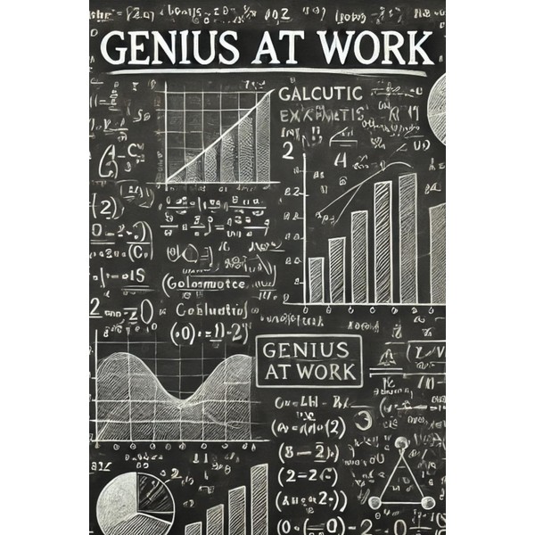 Genius at Work Notebook (120 pages) | Perfect Gift: College