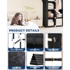 Mavivegue Portable Closet,Wardrobe Closet,Wardrobe,Portable Closets for Hanging Clothes,for Bedroom and