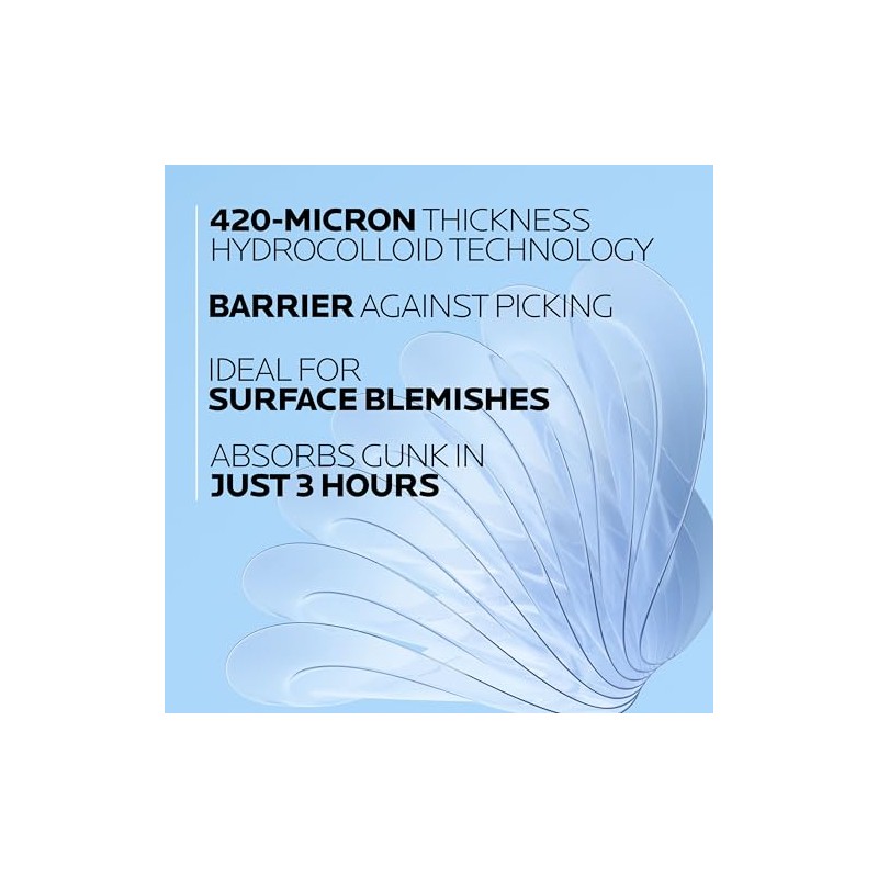 La Roche-Posay Effaclar Duo + M Patches Parches Multiacción, antimperfecciones