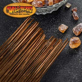 Wild Berry Incense Sticks - Frankincense - Exotic Tunisian Scent with Woody Spice - Hand Dipped in The USA (100 Count)