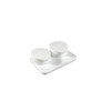Amcon Contact Lenses Cases Flat Ribbed Extra Deep Well -
