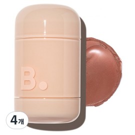 Banila Co. Romantic Blush Lip & Cheek 3.7g, 20 Mocha Bear, 4 pcs / 바닐라코 로맨틱 블러쉬 립앤치크 3.7g, 20 모카 베어, 4개