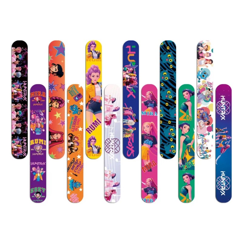 24 Pulseras Antiestres Pop It K-pop Witch Hunter