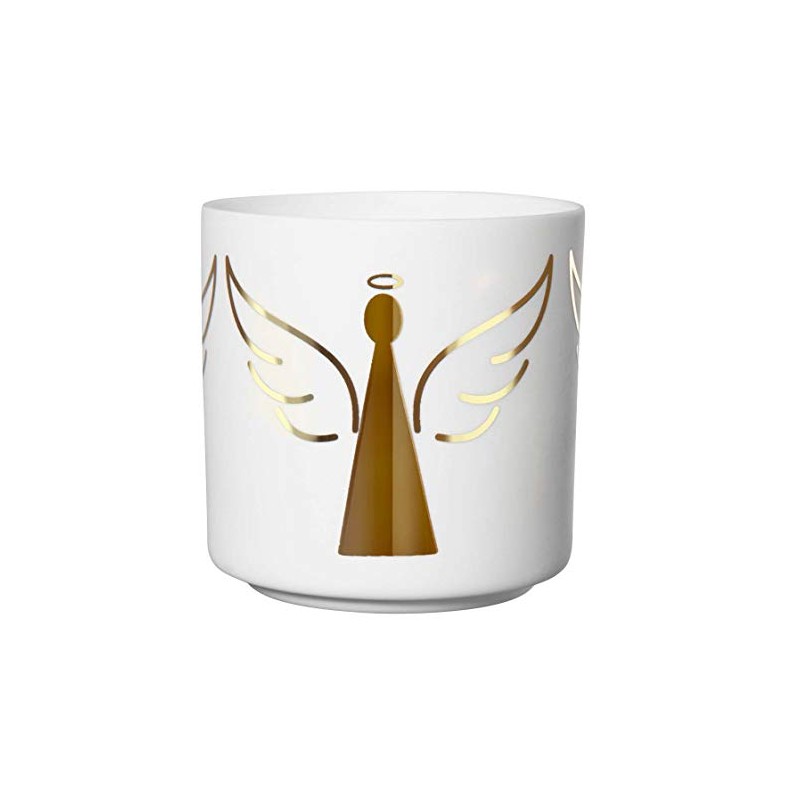 ASA Xmas Windlicht, Weiß, 6, 8 cm