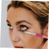 Healvian 2pcs Eyelash Brushes with Caps Soft Eyelash Applicator Wands