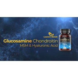 Doğadan İlaç Gardener’s Nutralive 1750mg Glucosamine Chondroitin + MSM& Hyaluronic Acid Collagen Tip 2+Hidrolize Kolajen Boswellia Zerdeçal