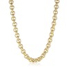 THE BLING KING 12mm Gold-Plated Diamond-Cut Belcher Chain – Premium