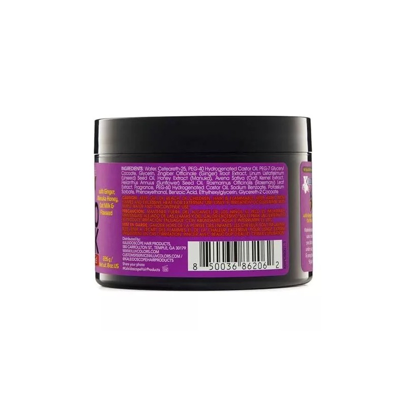 Kaleidoscope Strong Hold Hair Styling Gel with Shine Ginger Manuka
