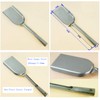 Fireplace 14-Inch Long Ash Shovel, One Piece Intact Formed BBQ