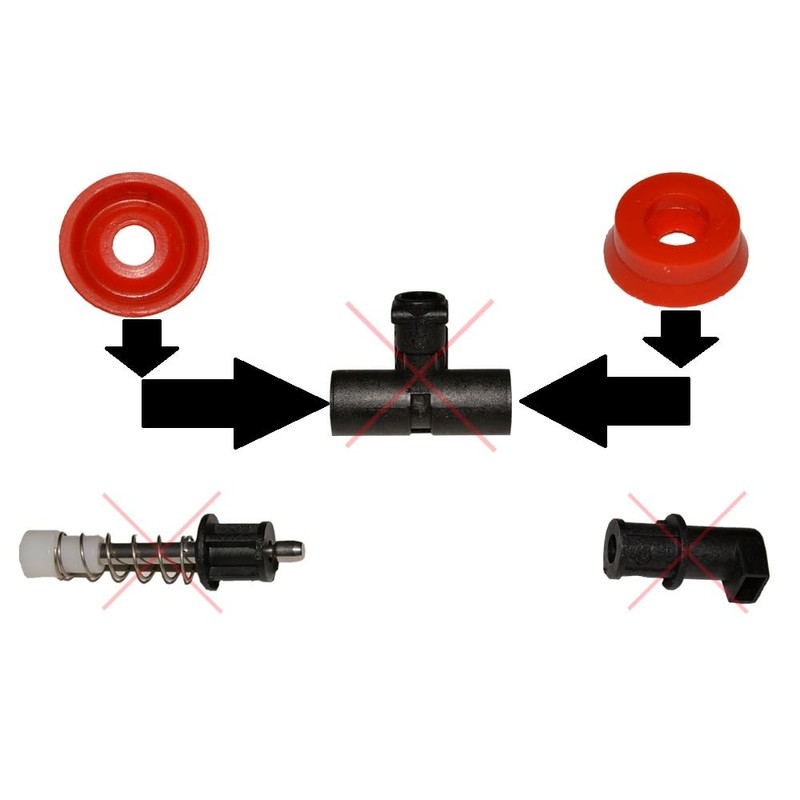 Seal O-Ring Maintenance Kit Compatible with Jura Impressa AEG Krups