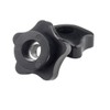 ANSIEDIO M8 x 39 mm Internal Thread Through Hole Star