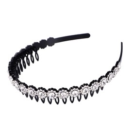 BIUDECO Hoops Headwrap for Women Face Washing Hair Band Chic Headdress for Daily Use for Friends and Parties White