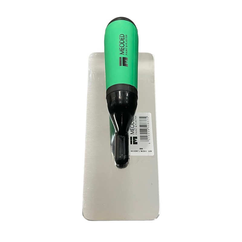 Stainless Steel Plaster Trowel, (9.4x4inch) Venetian Plaster Trowel, Plaster Tool,