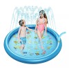 Tuybb Alfombrilla Tapete Agua Fuente Inflable Niños Juguete 170cm