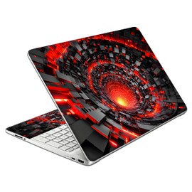 Laptop Skin Decal HP 15.6" - Cyber Hole, Laptop Cover Sticker, No Cutting Required, No Bubble, Waterproof, Scratch Resistant - Including Wide Screen and Wrist Pad