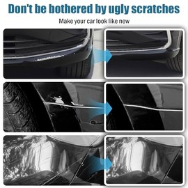 FIXEZPRO Black Car Scratch Remover,Premium Touch Up Paint for Cars & Rims,Advanced Automotive Paint Repair