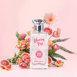 Hybrid & Company Women Blooming Rose Pour Femme Eau De Parfum Vaporisateur Natural Spray 3.4 Fl Oz