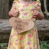 Daddy here comes mummy sign | plaque for wedding |