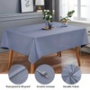 YEAHSEA Rectangle PVC Table Cloth 200x140cm,Waterproof Table Cover Protector Wipe