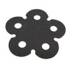 2pc Vacuum Cleaner Cyclone Foam dust Gasket Seal ADY11 for Dyson DC18 DC25 Black