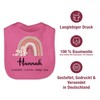 Geschenk mit Namen personalisiert by Shirtracer - Baby Bib -